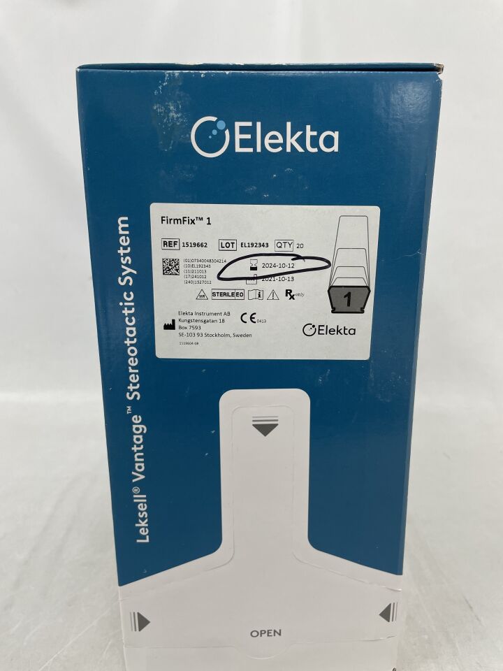 1519673 - ELEKTA - FirmFix 1 Leksell Vantage Stereostactic System, (BX/20) - ( Expiry Date: 2024-10-12 )