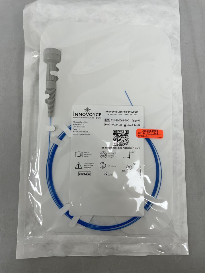 ASY-300063-600 - INNOVOYCE - Laser Fiber 600µm, 2.3 x 3.66mm, (EA) - ( Expiry Date: 2021-12-12 )