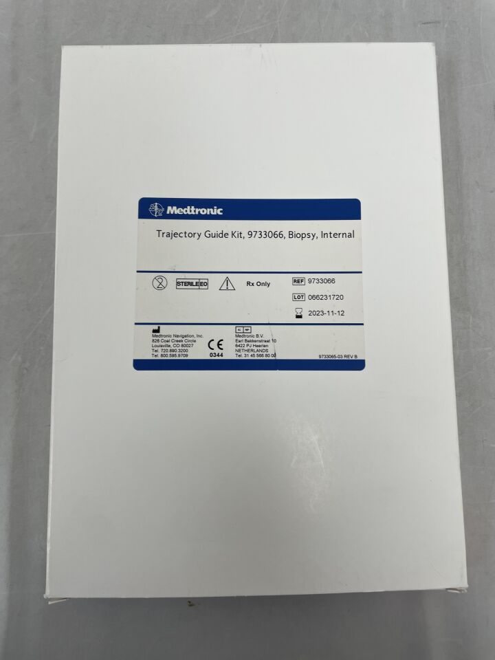 9733066 - MEDTRONIC - Biopsy Trajectory Guide Kit, Internal, (BX/1) - ( Expiry Date: 2023-11-12 )