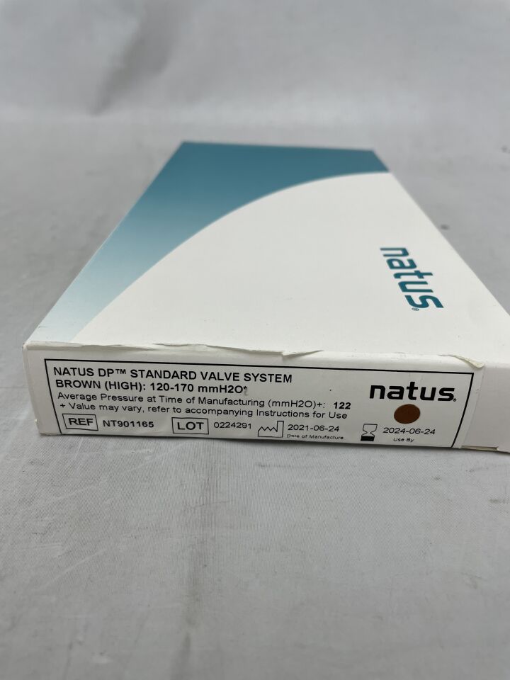 NT901165 - NATUS - DP Standard Valce System, Brown, High, 120-170mmH2O, (BX/1) - ( Expiry Date: 2024-06-24 )