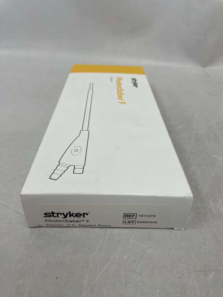 1911273 - STRYKER - PhotonSaber F, Aspirator, 12F, Standard, Round, (BX/1) - ( Expiry Date: 2024-07-17 )