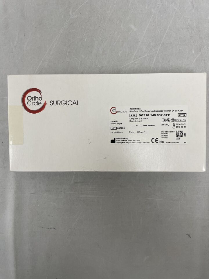 OC910.140.032 STE - BRASSELER - GUIDE PIN/SCREW, (BX/2) - ( Expiry Date: 2024-05-31 )