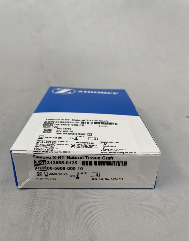 00-5606-000-10 - ZIMMER - DeNovo NT Natural Tissue Graft, (BX/1) - ( Expiry Date: 2024-12-25 )