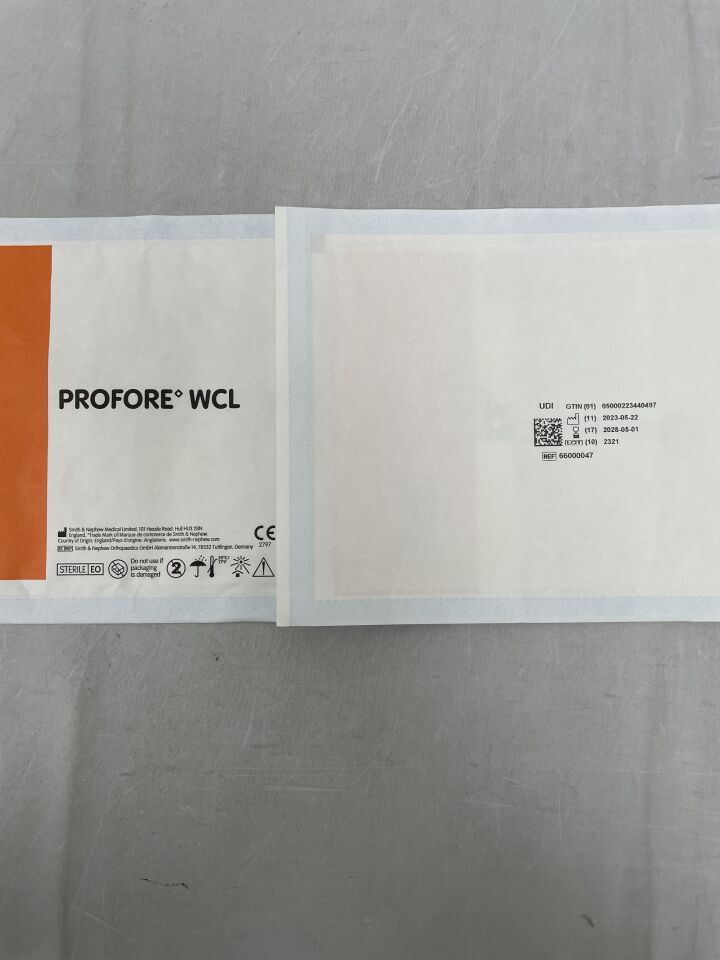 66000047 - SMITH &amp; NEPHEW - Profore WCL, 14 cm x 20 cm, (unidad) - (Fecha de caducidad: 01/05/2028)