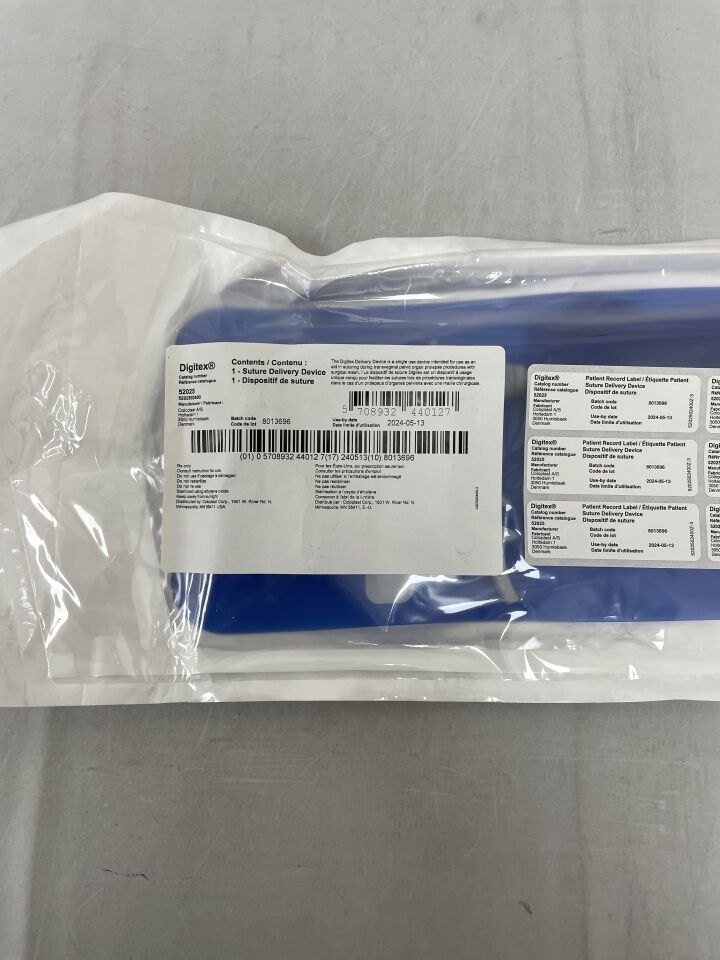 52025 - COLOPLAST - Digitex Suture Delivery Device, (EA) - ( Expiry Date: 2024-05-13 )