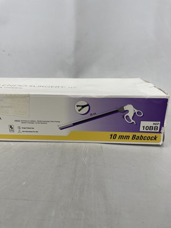 10BB - ETHICON - Endopath Endoscopic Grasper Babcock, 10 mm dia. Shaft, (BX/6) - ( Expiry Date: 2024-01-31 )