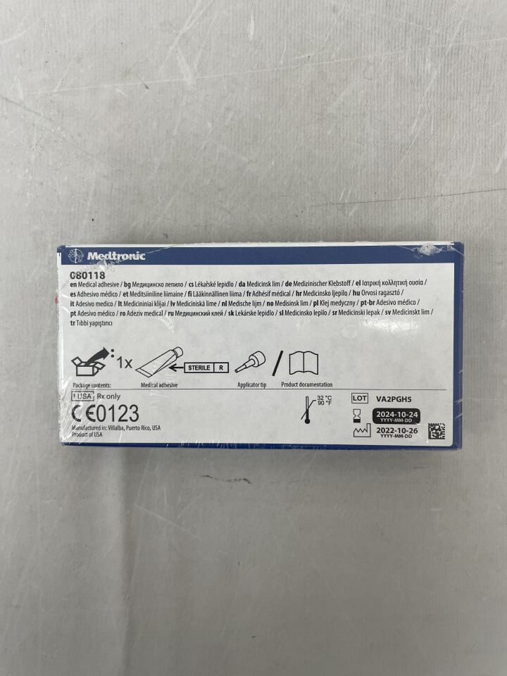80118 - MEDTRONIC - Medical Adhesive, (BX/1) - ( Expiry Date: 2024-10-24 )