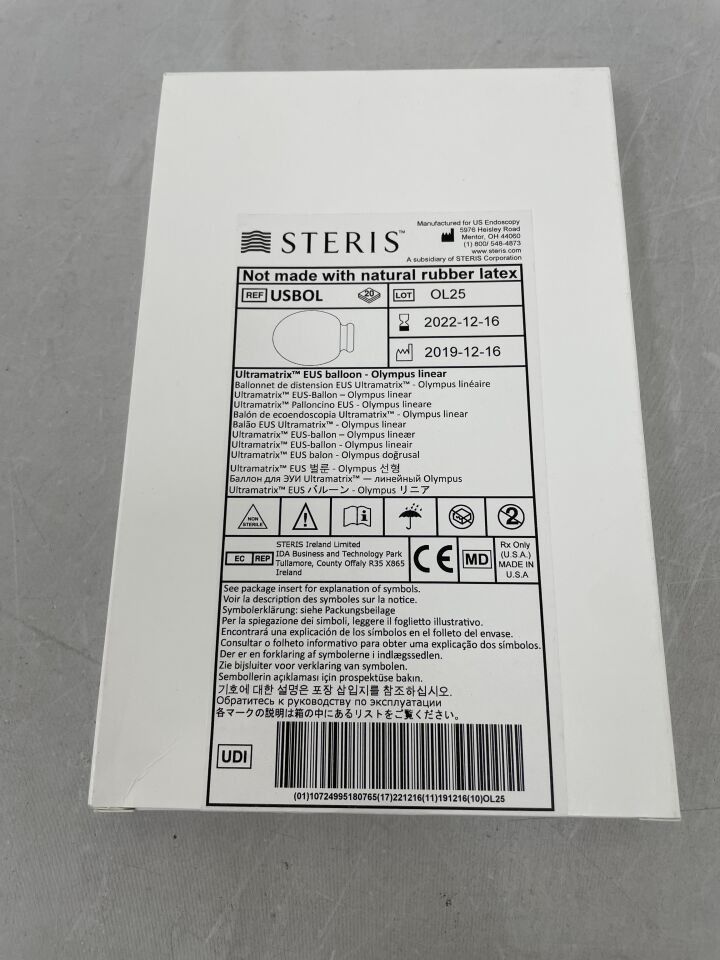 USBOL - STERIS - Ultramatrix EUS NON-Latex Balloon, Olympus Linear, (BX/1) - ( Expiry Date: 2022-12-16 )