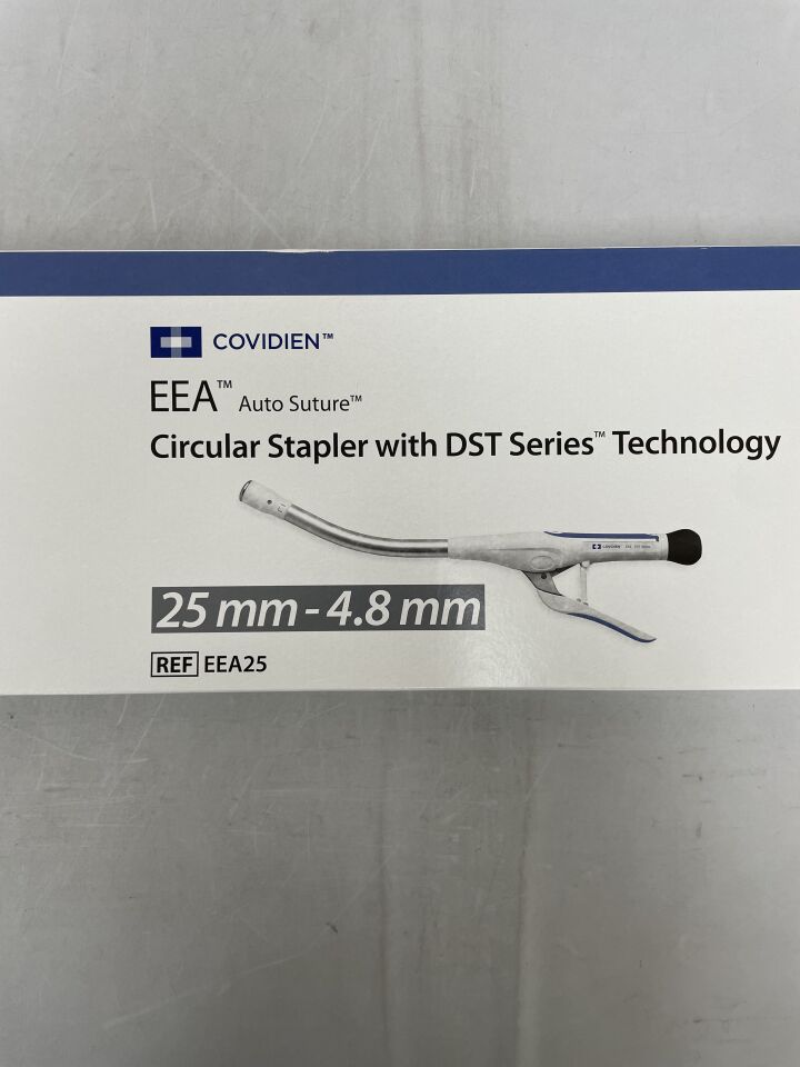 EEA25 - COVIDIEN - EEA Single-Use Tilt-Top Anvil Circular Stapler with DST Series Technology, 25 mm Size, (BX/1) - ( Expiry Date: 2024-08-31 )