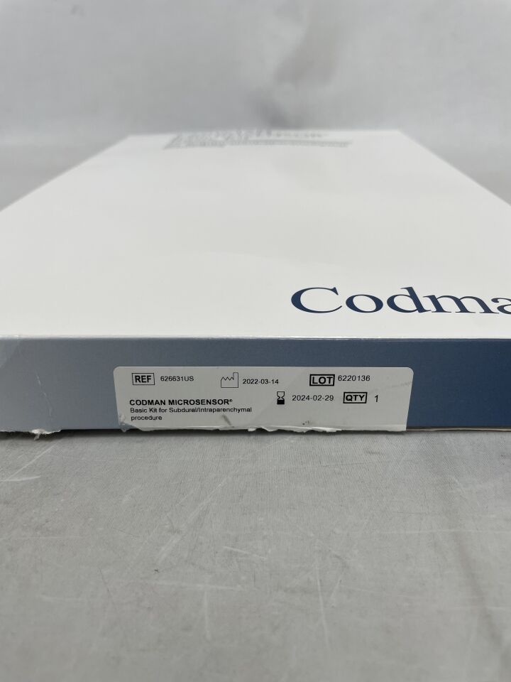 626631US - INTEGRA - Codman MicroSensor Basic Kit for Subdural / Intraparenchymal Procedure, (BX/1) - ( Expiry Date: 2024-02-29 )