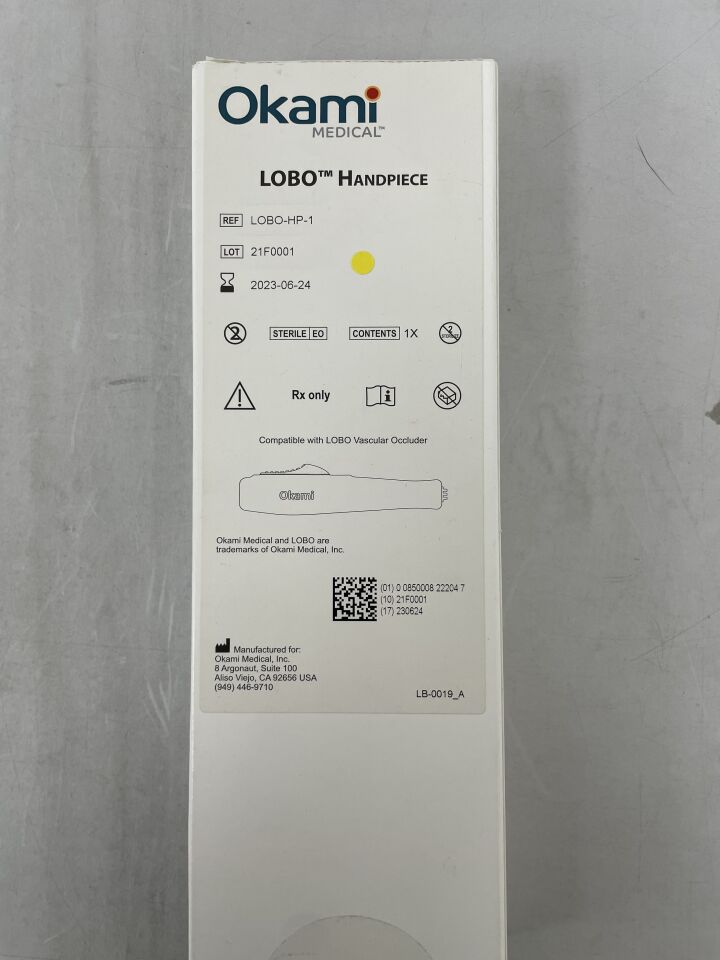 LOBO-HP-1 - OKAMI MEDICAL - LOBO Handpiece, (BX/1) - ( Expiry Date: 2023-06-24 )