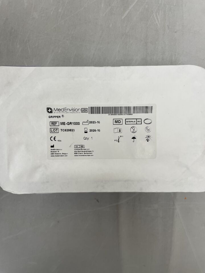 ME-GR1000 - MEDENVISION - Pinza autorretráctil (unidad) - (Fecha de caducidad: 01/10/2026)