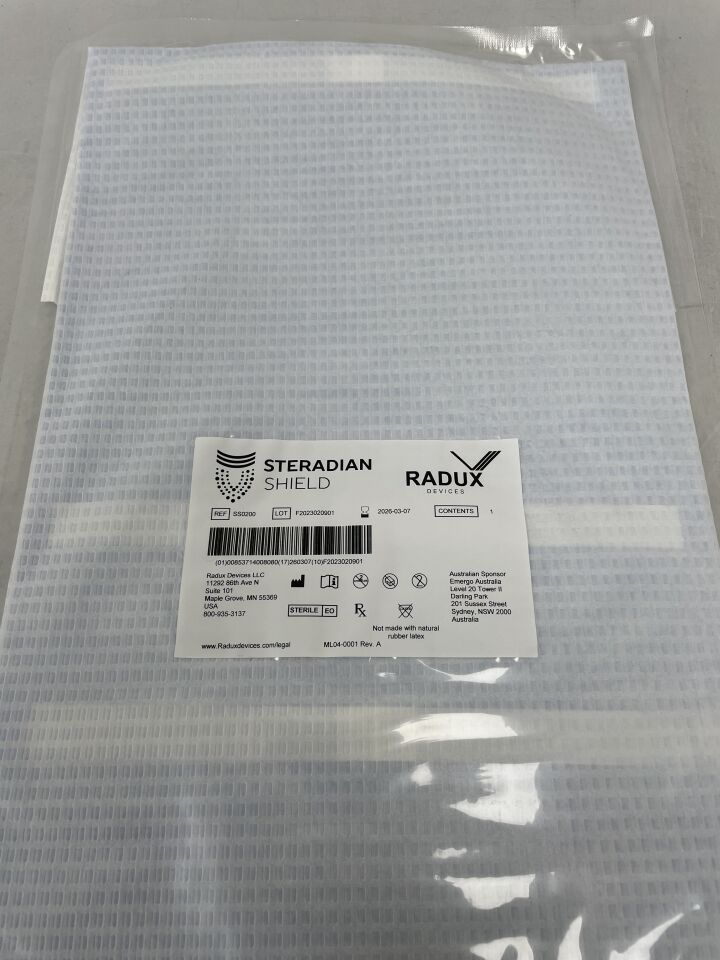 SS0200 - RADUX - Escudo estereorradián, escudo de protección radiológica, (EA) - (Fecha de vencimiento: 07/03/2026)