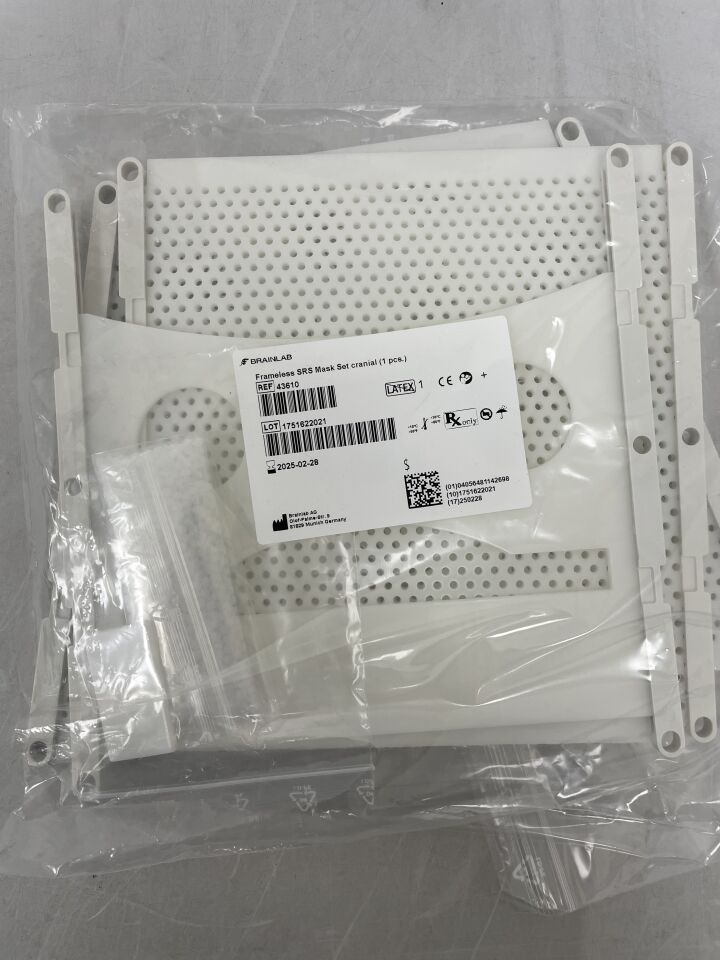 43610 - BRAINLAB - Frameless SRS MASK SET CRANIAL, () - ( Expiry Date: 2025-02-28 )