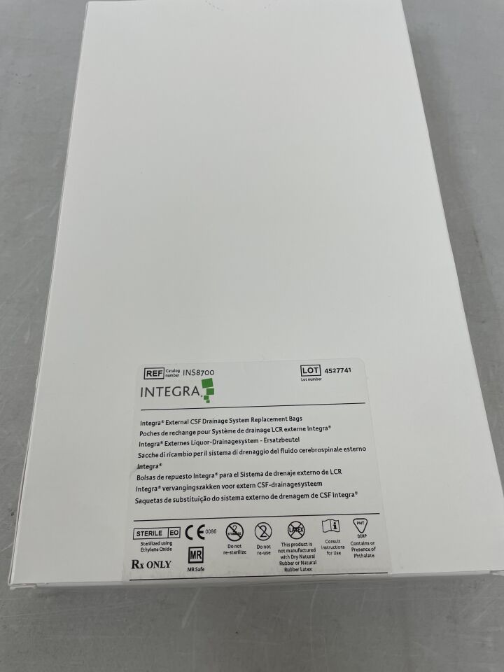 INS8700 - INTEGRA - External CSF Drainage System Replacement Bags, (BX/5) - ( Expiry Date: 2025-03-31 )