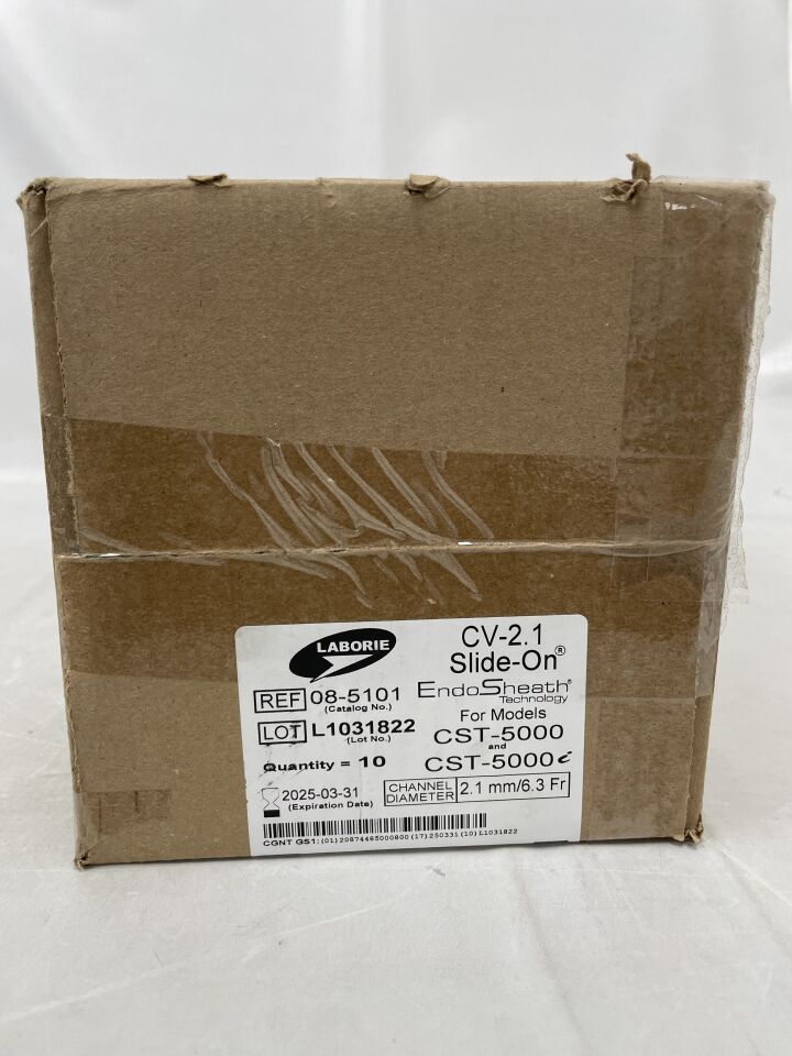 Aug-01 - LABORIE - CV-2.1 Slide-On Endo Sheath 2.1mm/6.3F, (CS/10) - ( Expiry Date: 2025-03-31 )