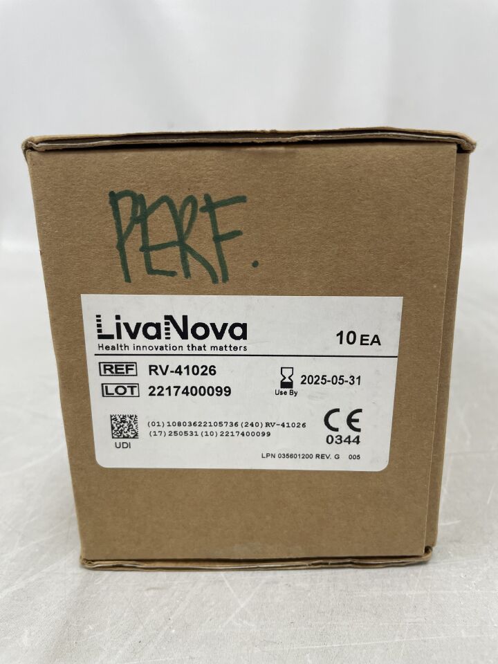 RV-41026 - LIVANOVA - Venous Cardiopulmonary Bypass Cannula, 26F x 16", (BX/10) - ( Expiry Date: 2025-05-31 )