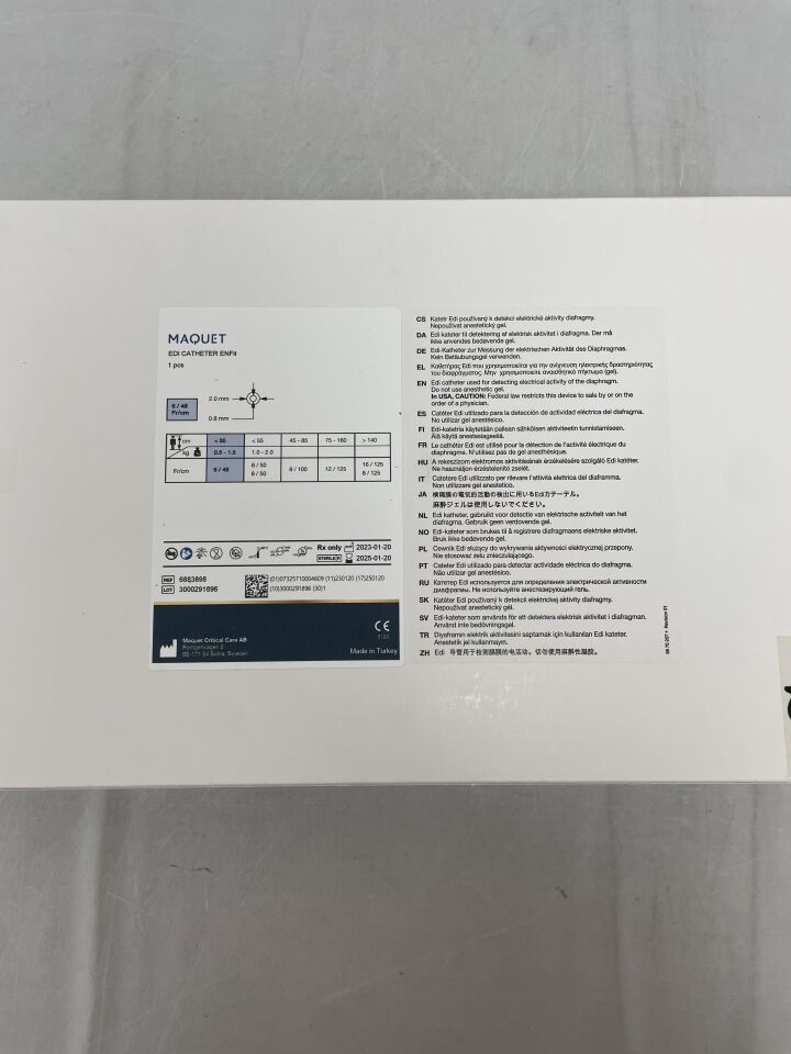6883898 - MAQUET - EDI CATHETER ENFIT, 6Fr, (BX/1) - ( Expiry Date: 2025-01-20 )