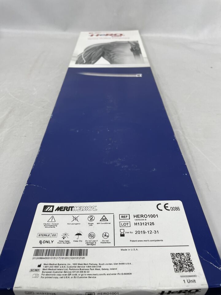 HERO1001 - MERIT MEDICAL - HeRO Graft Venous Outflow Component, (BX/1) - ( Expiry Date: 2019-12-31 )