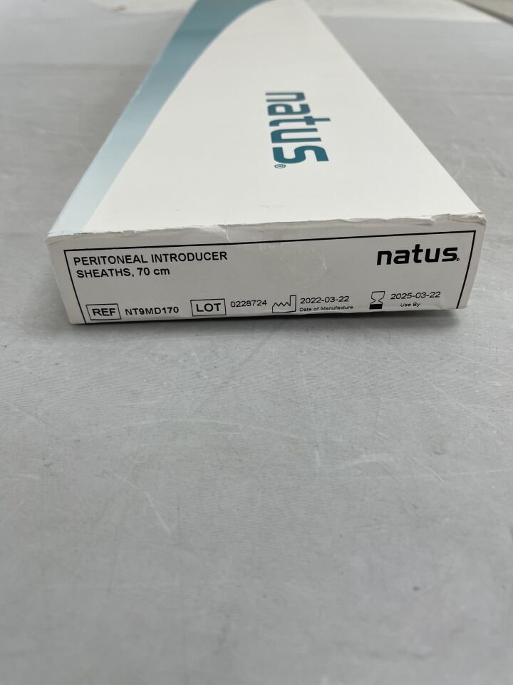 NT9MD170 - NATUS - Peritoneal Introducer Sheath 70cm, (BX/5) - ( Expiry Date: 2025-03-22 )