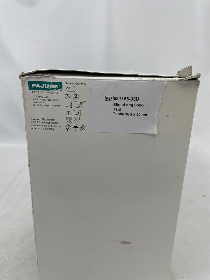 531156-35U - PAJUNK - StimuLong Sono Tsui Kit 18G x 50mm, (BX/10) - ( Expiry Date: 2021-10-31 )