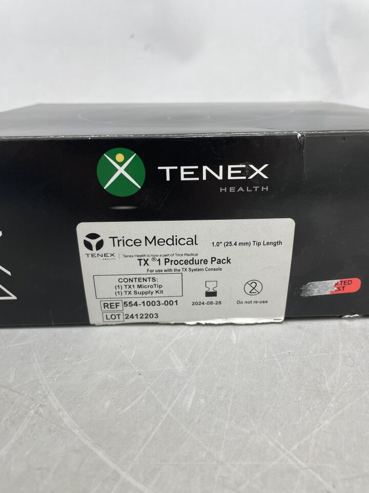 554-1003-001 - TENEX - TX1 PROCEDURE PACK, 1.0", 25.4mm TIP LENGTH, () - ( Expiry Date: 2024-08-28 )