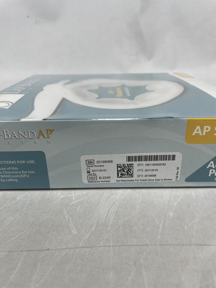 B-2240 - APOLLO ENDOSURGERY - Lap-Band AP System, AP Standard, (BX/1) - ( Expiry Date: 2017-04-01 )
