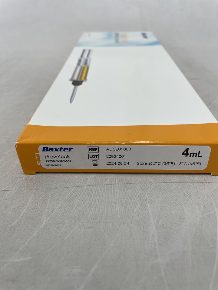 ADS201808 - BAXTER - PreveLeak Surgical Sealant, 4ml, (BX/1) - ( Expiry Date: 2024-08-24 )