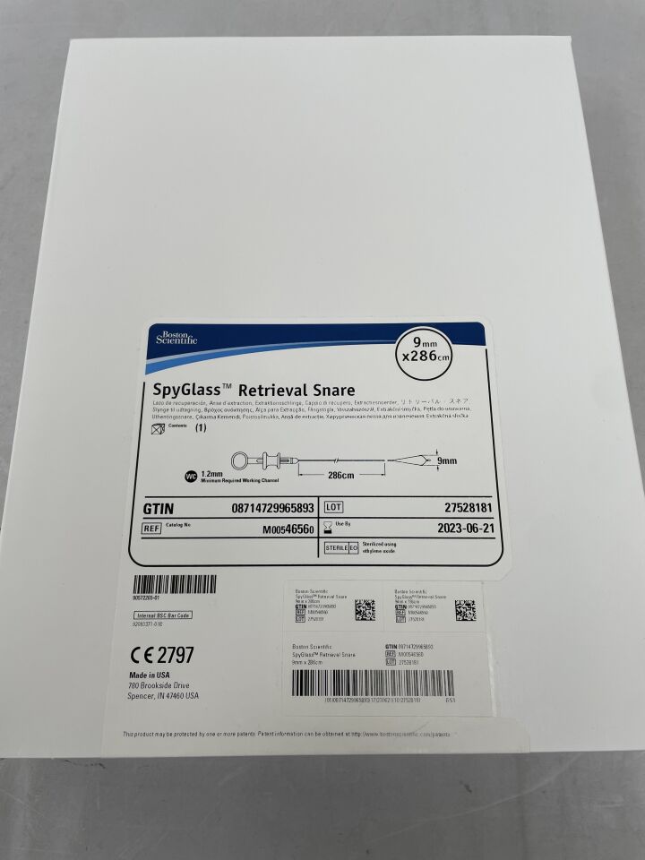 4656 - BOSTON SCIENTIFIC - SpyGlass Retrieval Snare, 9mm x 286cm, (BX/1) - ( Expiry Date: 2023-06-21 )