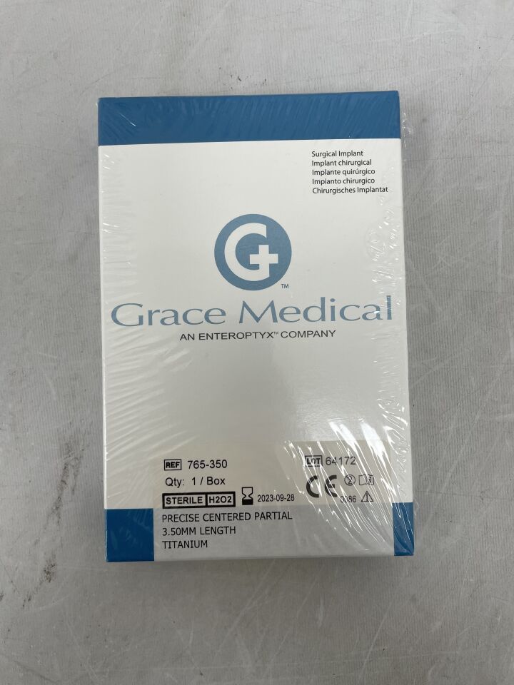 765-350 - GRACE MEDICAL - precise centered partial 3.50mm, (BX/1) - ( Expiry Date: 2023-09-28 )