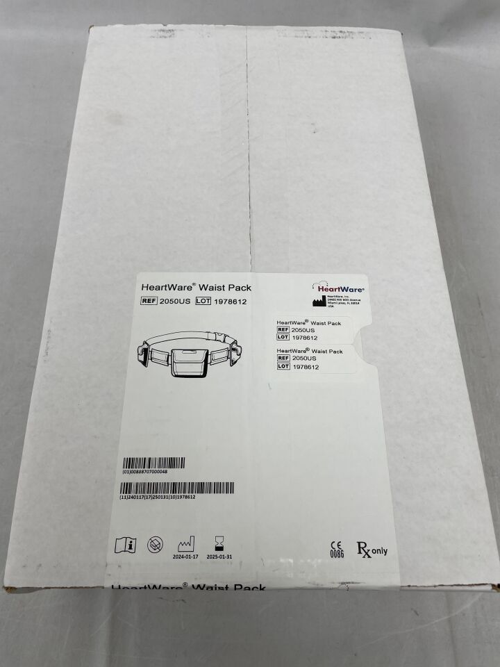 2050US - HEARTWARE - Waist Pack, (BX/1) - ( Expiry Date: 2025-01-31 )