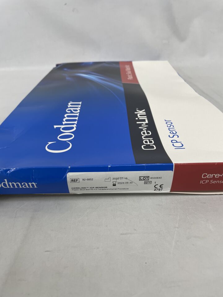82-6852 - INTEGRA - Codman CereLink ICP Sensor Plastic Skull Bolt Kit for Intraparenchymal Procedure, () - ( Expiry Date: 2025-02-28 )