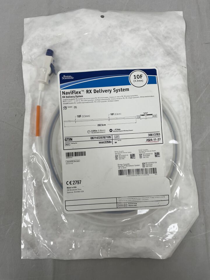 3358 - BOSTON SCIENTIFIC - NaviFlex RX Delivery System - 10Fr, () - ( Expiry Date: 2024-11-27 )