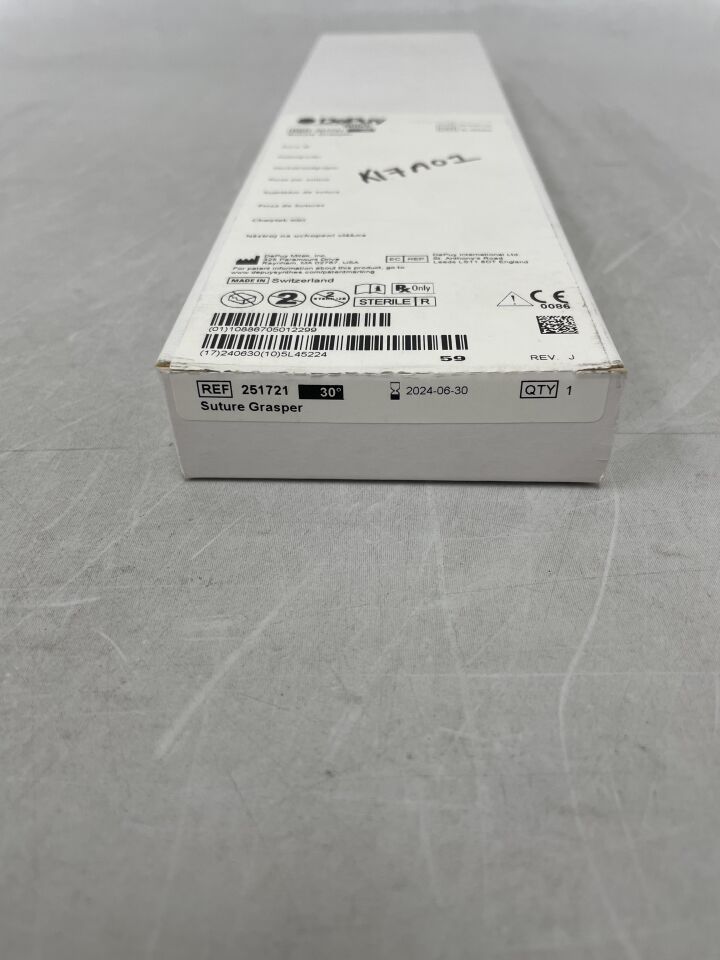 251721 - DEPUY - Ideal 30 Degree Suture Grasper, (BX/1) - ( Expiry Date: 2024-06-30 )