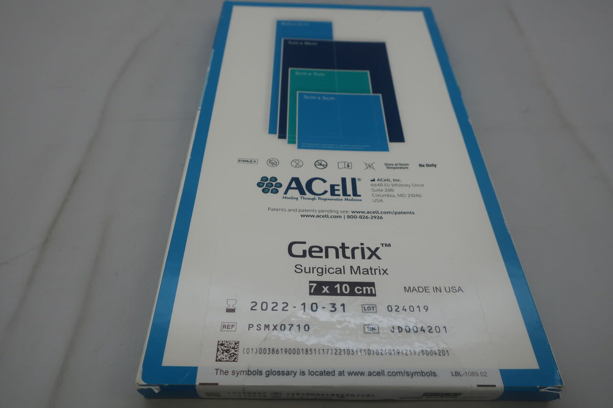 PSMX0710 - ACELL - Surgical Matrix 7 x 10 cm Extra-gynaecological surgical mesh, (BX/1)