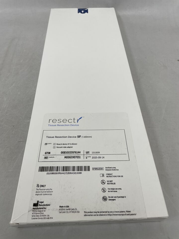 590705  -  MINERVA SURGICAL  -  RESECTR Tissue Ressection Device, 5F/1.65mm , ( BX/1 )  -  ( Expiry Date : 2025-09-14 )
