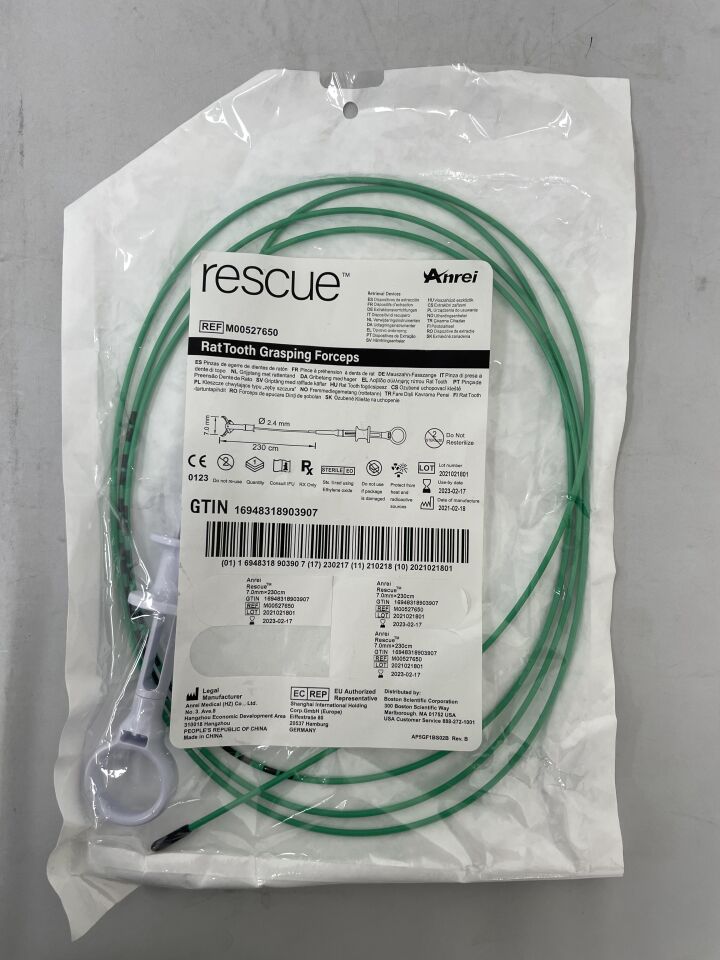 M00527650 - ANREI MEDICAL - Rescue Rat Tooth Grasping Forceps, (EA)