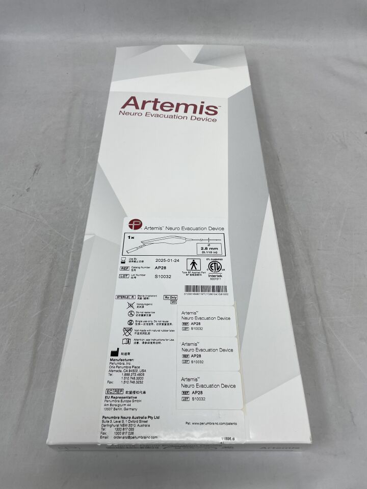 AP28 - PENUMBRA - Artemis Neuro Evacuation Device, 2.8mm, () - ( Expiry Date: 2025-01-24 )