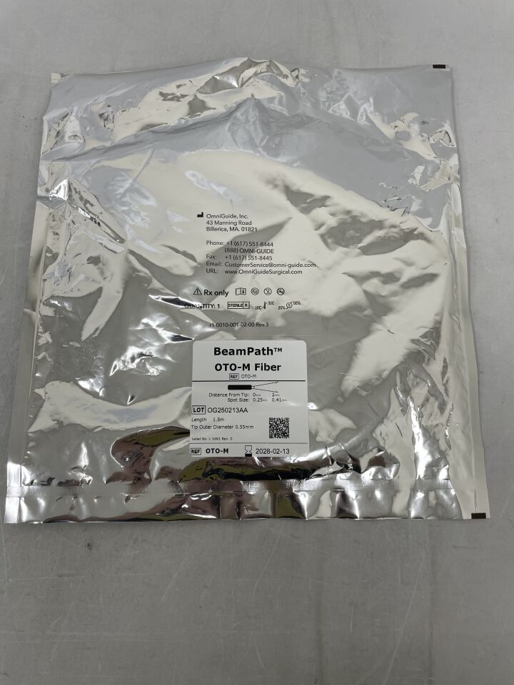 OTO-M - OMNIGUIDE SURGICAL - OmniGuide BeamPath OTO-M Fiber, ( EA ) - ( Fecha de vencimiento : 13/02/2028 )
