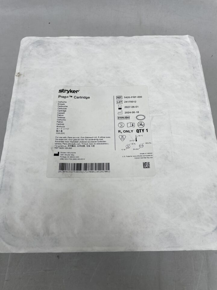 5420-PRP-000  -  STRYKER  -  Prep+ Cartridge , ( EA )  -  ( Expiry Date : 2027-06-01 )