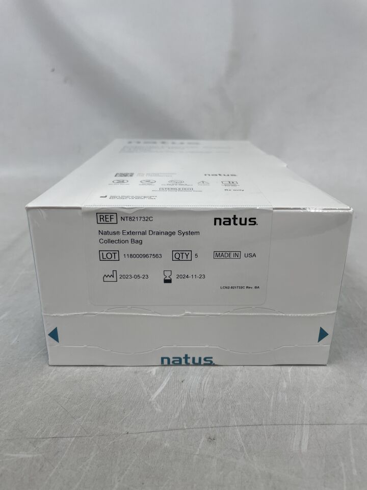 NT821732C - NATUS - External Drainage System (EDS) Collection Bag, (BX/5) - ( Expiry Date: 2024-11-23 )