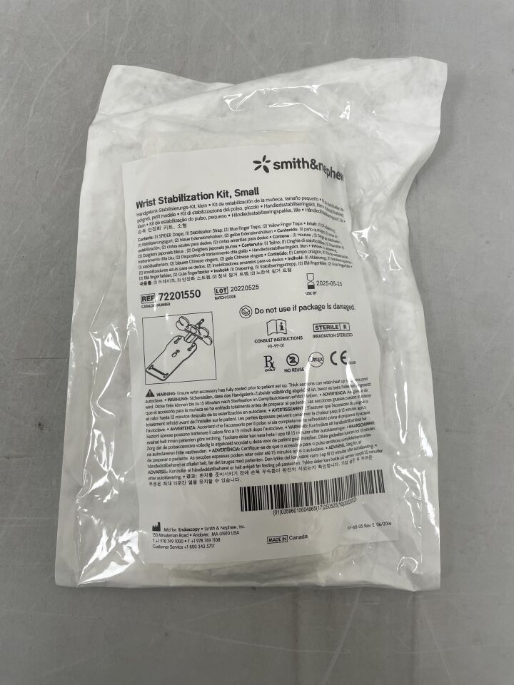 72201550 - SMITH & NEPHEW - Small Wrist Stabilization Kit, (EA) - ( Expiry Date: 2025-05-25 )