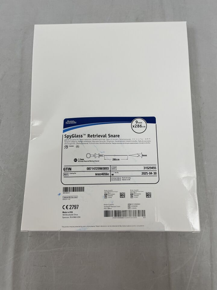 4656 - BOSTON SCIENTIFIC - SpyGlass Retrieval Snare, 9mm x 286cm, (BX/1) - ( Expiry Date: 2025-04-30 )