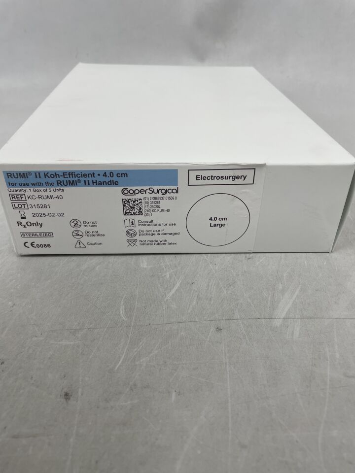 KC-RUMI-40 - COOPER SURGICAL - Rumi II Koh-Efficient System, 4 cm Size, Large, (BX/5) - ( Expiry Date: 2025-02-02 )