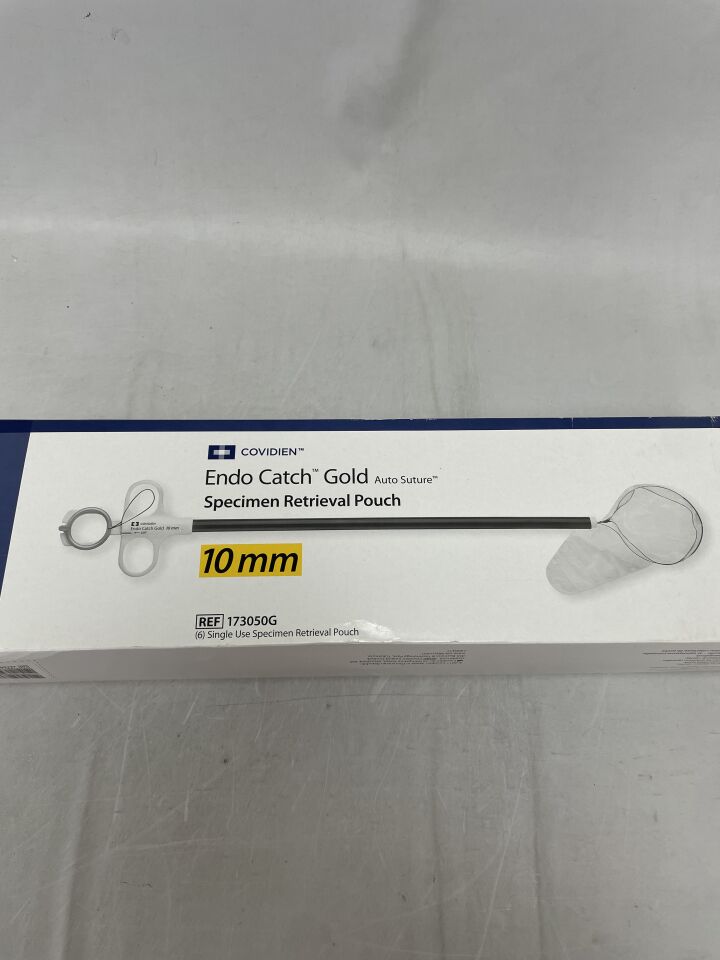 173050G - COVIDIEN - Endo Catch Single-Use Specimen Retrieval Pouch, 10 mm Size, () - ( Expiry Date: 2024-12-31 )