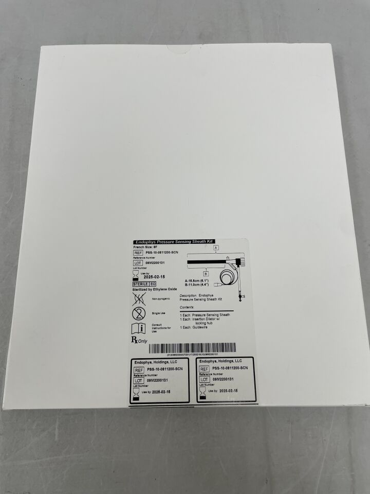 PSS-10-0811200-SCN - ENDOPHYS - Pressure Sensing Access System (PSAS) 8F x 11cm, () - ( Expiry Date: 2025-02-15 )