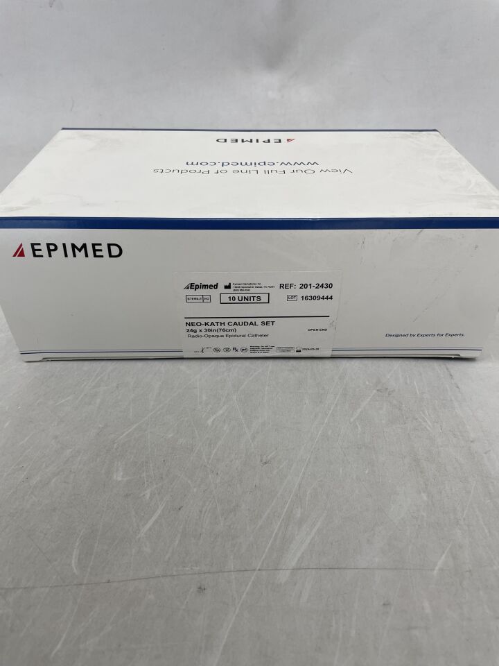 201-2430 - EPIMED - Neo-Kath Epidural Catheter Set, (BX/10) - ( Expiry Date: 2024-05-30 )