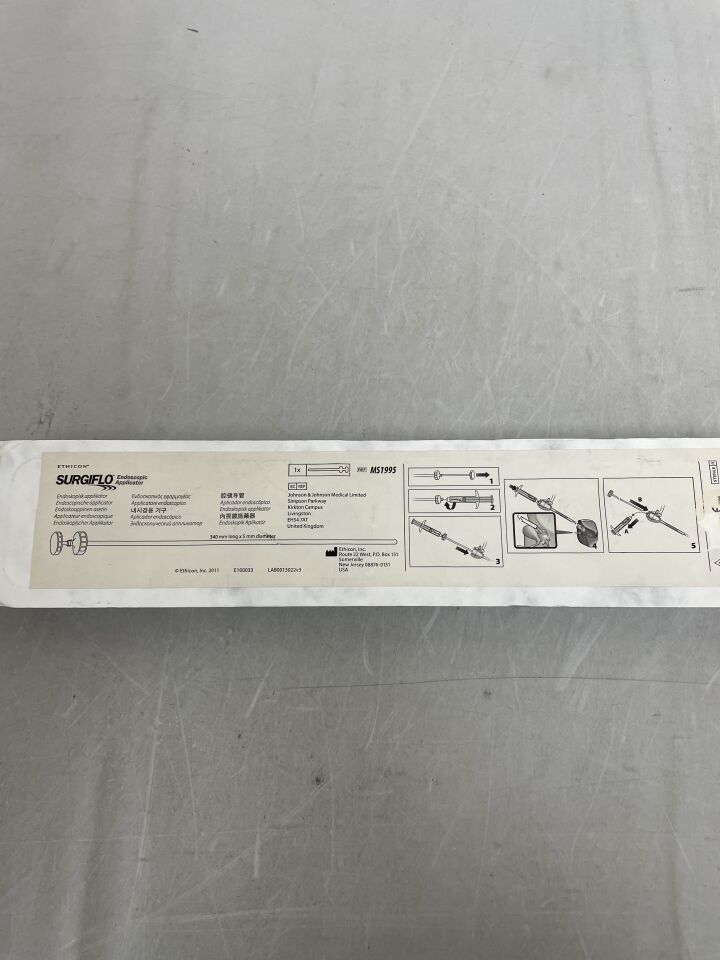 MS1995 - ETHICON - Surgiflo Endoscopic Applicator, 34 cm Size, (EA) - ( Expiry Date: 2025-01-07 )