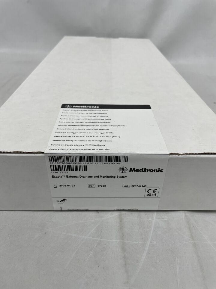 27732  -  MEDTRONIC  -  Exacta Drainage and Monitoring System , ( BX/1 )  -  ( Expiry Date : 2026-01-23 )