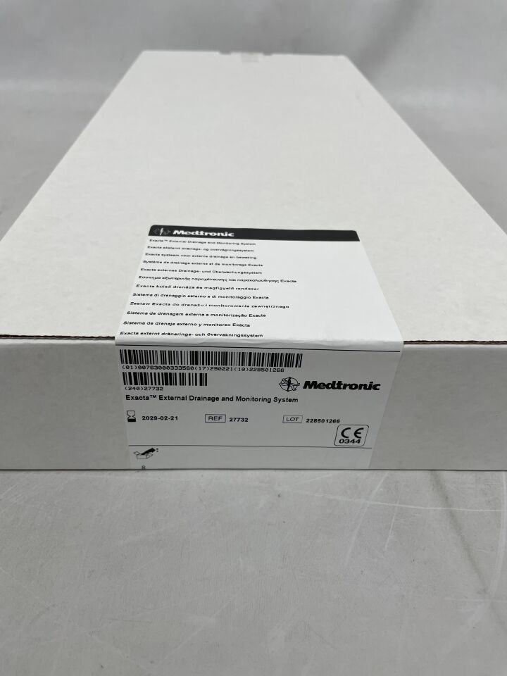 27732  -  MEDTRONIC  -  Exacta Drainage and Monitoring System , ( BX/1 )  -  ( Expiry Date : 2029-02-21 )